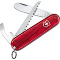 Produktbild: Victorinox Taschenmesser My First H, 0.2373.T, 9 Funktionen, rot transparent, mit Nackenband