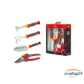 Produktbild: WOLF Gartenwerkzeug-Set 4-teilig, Geschenk Set für den Garten - NEU & OVP