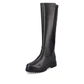 Produktbild: Remonte Damen Klassische Stiefel D1B71, Frauen Stiefel,lose Einlage,Winterstiefel,Winterschuhe,uebergangsstiefel,uebergangsschuhe,schwarz (01),39 EU