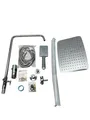 Produktbild: JOHO Regendusche ‎‎VC-3525CP Duschsystem Silber Regenduschset