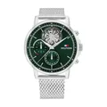 Produktbild: Tommy Hilfiger Multi Zifferblatt Quarz Uhr für Herren Kollektion mit Edelstahlarmband Edelstahlarmband - 1710608