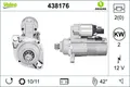 Produktbild: VALEO 438176 Starter für AUDI SEAT SKODA VW