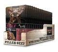 Produktbild: Leonardo Frischebeutel Beef mit Fleischstreifen [Pulled Beef] 70g | Getreidefreies Nassfutter für Katzen | Alleinfuttermittel Katzenfutter