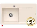 Produktbild: Villeroy & Boch Subway Style 50 Crema – 3352 02 KR Keramikspüle Excenter