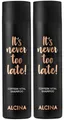 Produktbild: 2er Alcina Its Never Too Late Coffein Vital Shampoo 250 ml