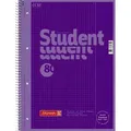Produktbild: BRUNNEN Collegeblock BRUNNEN Collegeblock A4 purple Lineatur 26 1067926160