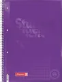 Produktbild: BRUNNEN Collegeblock Premium Student Colour Code | A4, Lineatur 26, 80 Blatt, purple