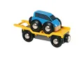 Produktbild: BRIO® Spielzeugeisenbahn-Set BRIO World World Autotransporter mit Rampe
