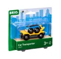Produktbild: Brio World Eisenbahn Waggon Autotransporter mit Rampe 2 Teile 33577
