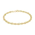 Produktbild: Amor Armband Damen Armschmuck, 19 cm, Gold, Kommt in Schmuck Geschenk Box, 2014488