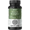 Produktbild: NATURE LOVE® DAO Enzym Komplex – mit Vitamin B6 – aus Erbsensprossenpulver – vegan
