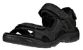 Produktbild: ECCO Sandale Offroad Yucatan Plus (weiches Nubukleder) schwarz Herren, Größe Euro (US): 46