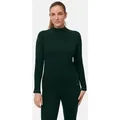 Produktbild: DANISH ENDURANCE Langarmshirt Extreme Merino LS Premium Funktionsshirt, Winter & Skiunterwäsche Damen grün L
