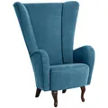 Produktbild: Max Winzer | Aurora | Hochlehnsessel | petrol | Velourstoff