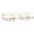 Produktbild: vidaXL 6-tlg. Paletten-Lounge-Set Holz Weiß - Weiß