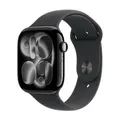 Produktbild: Apple Watch Series 11 (46mm) GPS + Cellular Diamantschwarz + Schwarz