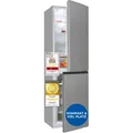 Produktbild: Exquisit Kühl-Gefrierkombination, Kühlschrank mit Gefrierfach, 247 Liter, No-Frost, 4-Sterne-Gefrierfach, KGC5250-85-NF-040D inoxlook