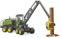 Produktbild: BRUDER 02135 John Deere 1270G Harvester mit 1 Baumstamm