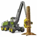 Produktbild: Bruder 02135 John Deere 1270G Harvester 1 Baumstamm Holz Forst Modell Traktor
