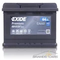 Produktbild: EXIDE AUTOBATTERIE 12V 64Ah STARTERBATTERIE 640A EA640 PREMIUM CARBON BOOST