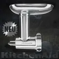 Produktbild: Original KitchenAid Fleischwolf 5KSMMGA aus Metall OVP