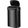 Produktbild: Juskys Mülleimer, Schwarz, Metall, 40x58x29 cm, Küchen, Küchenausstattung, Mülleimer