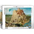 Produktbild: EuroGraphics Puzzle Der Turm zu Babel Pieter Bruegel 1000 Teile Kunstgemälde