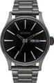 Produktbild: NIXON SENTRY STAINLESS STEEL Uhr gunmetal/black sunray