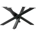 Produktbild: holz4home Tiempo Spider Tischgestell Mittelfuss Metall Schwarz