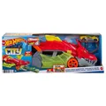 Produktbild: Mattel GTK42 - Hot Wheels - City - Drachen-Starter-Transporter + Fahrzeug 1:64