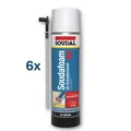 Produktbild: SOUDAL 2K Schaum Schnellschaum 6 x 400 ml Zargenschaum Montageschaum