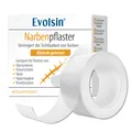Produktbild: Evolsin® Transparentes Narbenpflaster – für Narben aller Art – Narbenpflaster aus Silikon reduziert sichtbar Narben - für eine einfache Behandlung (200 cm)