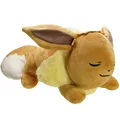 Produktbild: Pokemon Plüsch Evoli schlafend 45cm Liegend Weich Kuscheltier Stofftier *NEU*