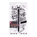 Produktbild: SAKURA Pigma Micron Schwarz Edition Set + gratis Stiftetui | 6 Größen, schwarz