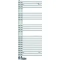 Produktbild: Zehnder Forma Asym Design-Heizkörper ZF700560B100000 LFAR-170-060-05, 1681 x 596 mm, weiss, RAL 9016