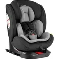 Produktbild: Tectake Drehbarer Autositz Linus I Size Zulassung  Isofix Installation und Top Tether  Mit Seitenaufprallschutz 360° Drehbar Mit 2 Neigungswinkeln  Al