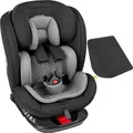 Produktbild: tectake® Drehbarer Autositz Linus i-Size Zulassung, ISOFIX-Installation und Top Tether, mit Seitenaufprallschutz ab Geburt bis 150 cm, Belastbarkeit 36 kg