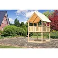Produktbild: Karibu Spielturm Luis m. Satteldach naturb.