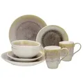 Produktbild: CreaTable 25864 Kombiservice Caldera für 2 Personen, Steinzeug, sand (1 Set, 8-teilig)