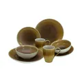Produktbild: CreaTable, 25864 Caldera Sand Geschirrset Kombiservice 8 teilig Steinzeug