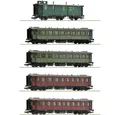 Produktbild: Roco Personenwagen Roco 6200076 H0 5er-Set Schnellzug der K.W.St.E.