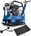 Produktbild: Scheppach HP2500S Benzin Rüttelplatte reversierbar | 125kg | 6,5PS | 40cm Verdichtung | 30kN | Vor-/Rücklauf: 25 m/min | Gummimatte & Fahrvorrichtung