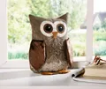 Produktbild: Türstopper Eule Uhu Deko Türpuffer Tierfigur ca. 1,4 KG | 25 X 19 CM