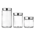 Produktbild: Vorratsgläser 3er Set mit Edelstahldeckel für Trockenlebensmittel RITZENHOFF