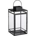 Produktbild: Mica Laterne Storm Schwarz Aus Eisen 36 X 19 X 19,5 Cm Laterne