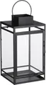 Produktbild: Mica Laterne Storm schwarz aus Eisen 36 x 19 x 19,5 cm