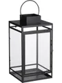 Produktbild: Mica Decorations Kerzenlaterne Mica Laterne Storm schwarz aus Eisen 36 x 19 x