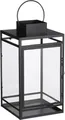 Produktbild: Mica Laterne Storm schwarz aus Eisen 36 x 19 x 19,5 cm  Laterne