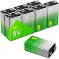 Produktbild: Gp Batteries - gp Super Alkaline-Batterie E-Block, 6LR61, MN1604, 9V, 8 Stück