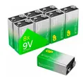 Produktbild: GP Batteries GP1604A-2LB8 9 V Block-Batterie Alkali-Mangan 9 V 8 St. (030E1604ALB8)